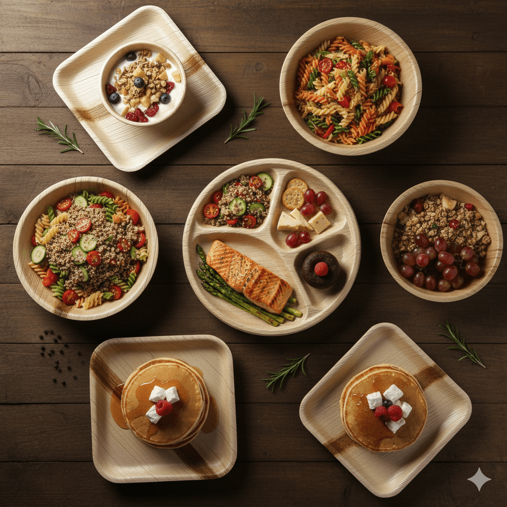 areca leaf dinnerware